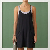 Women's Summer Casual Romper - Sleeveless Overalls Jumpsuit
