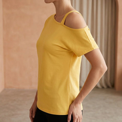 Women's Cold Shoulder Tunic Tops Casual Summer Blouse