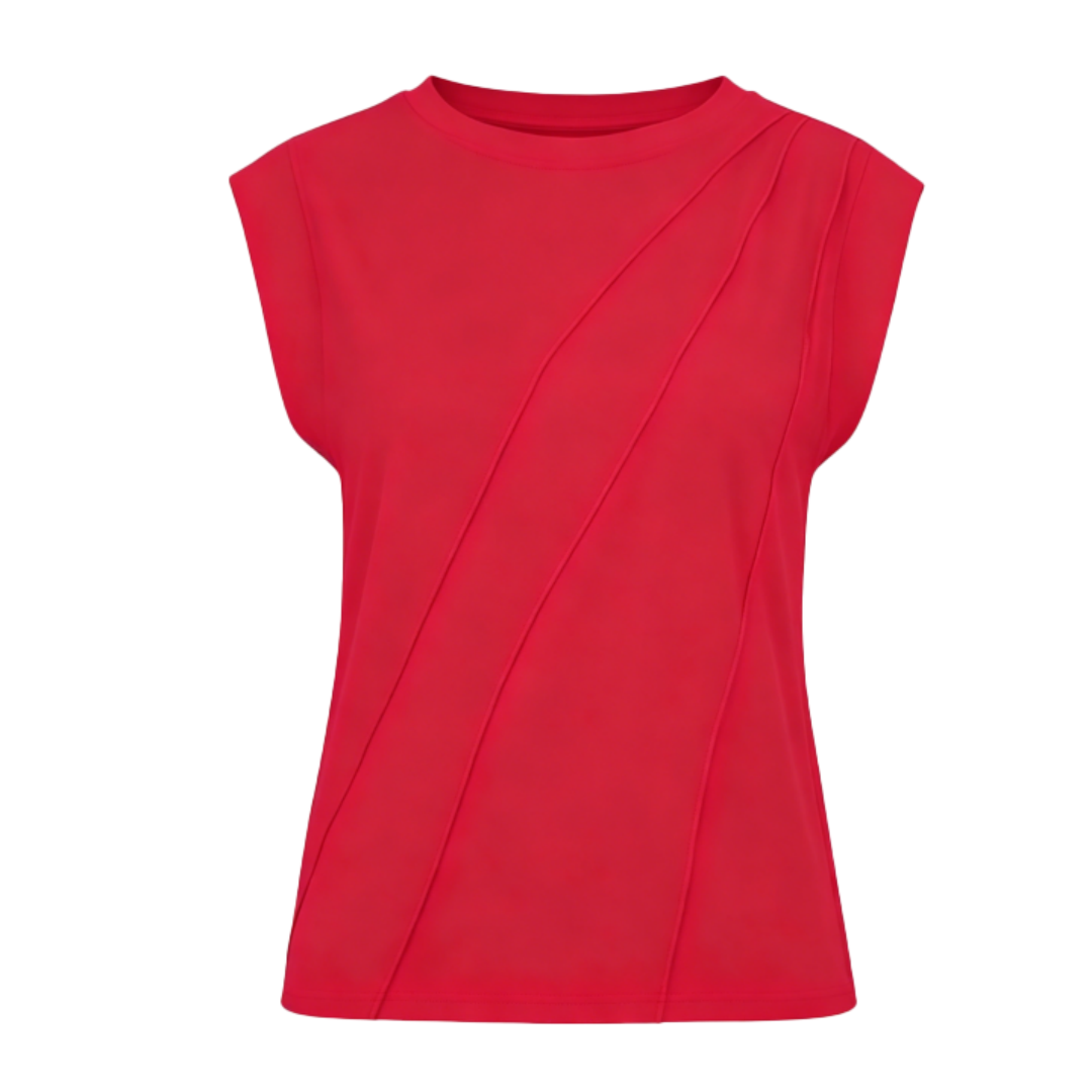 Women's Cap Sleeve Summer Basic Tee Loose Tank Top